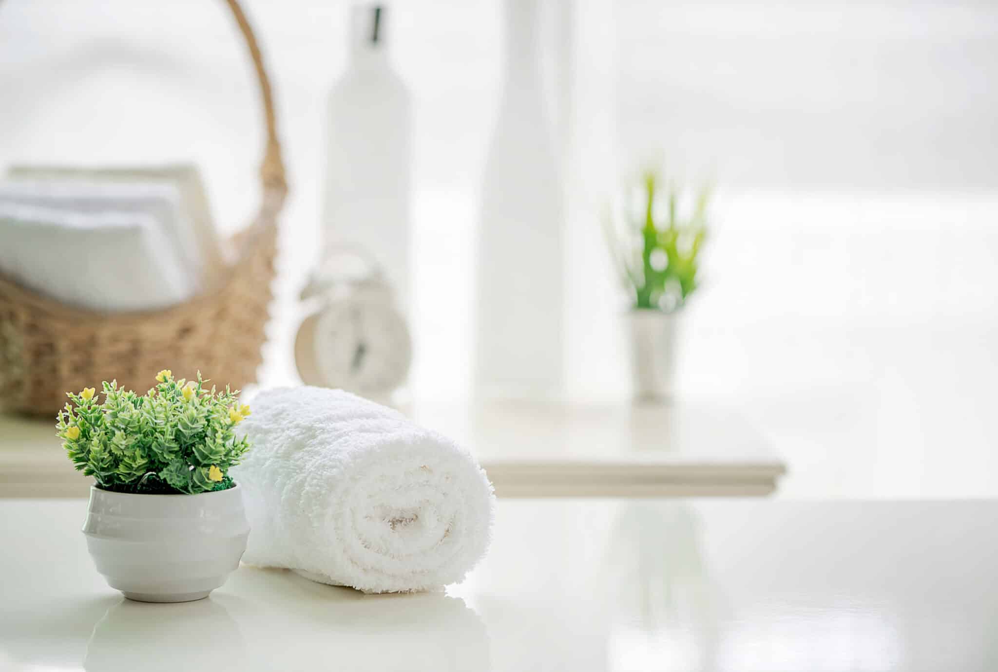 Decorated home spa